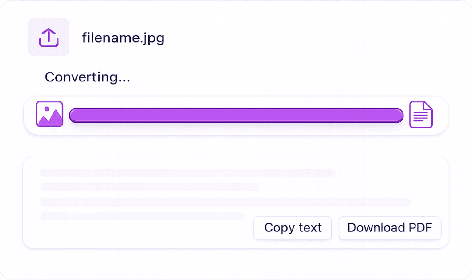 How to convert image to text illustration